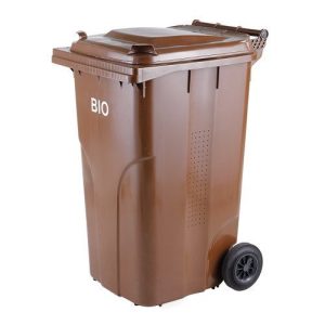 Ventiliuojamas BIO atliekų konteineris 240 ltr talpos