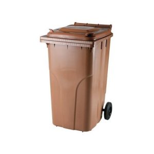 Rudas 240 ltr talpos konteineris BIO atliekoms